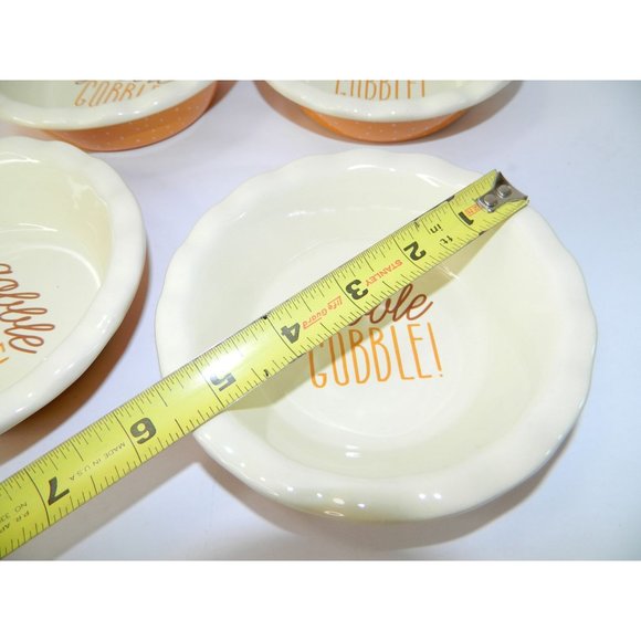 Mini Pie Dish Set Of 4 Individual Serving Casserole, Baking, Shepherds 5.5" Oven - Picture 4 of 10